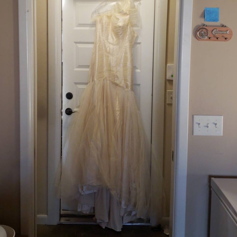 NWT Light in the Box Cream Formal Dress